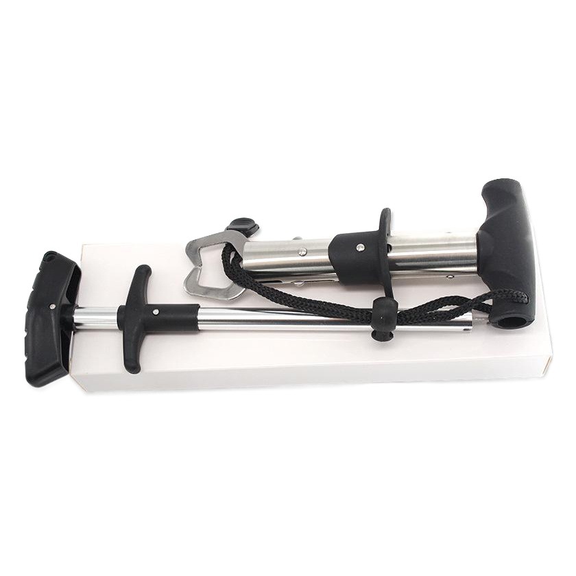 Luya traje herramienta removedor de gancho Luya alicates boca puntiaguda en forma de T mango de la pistola dispositivo de control de pescado cuchillo alicates caja de papel