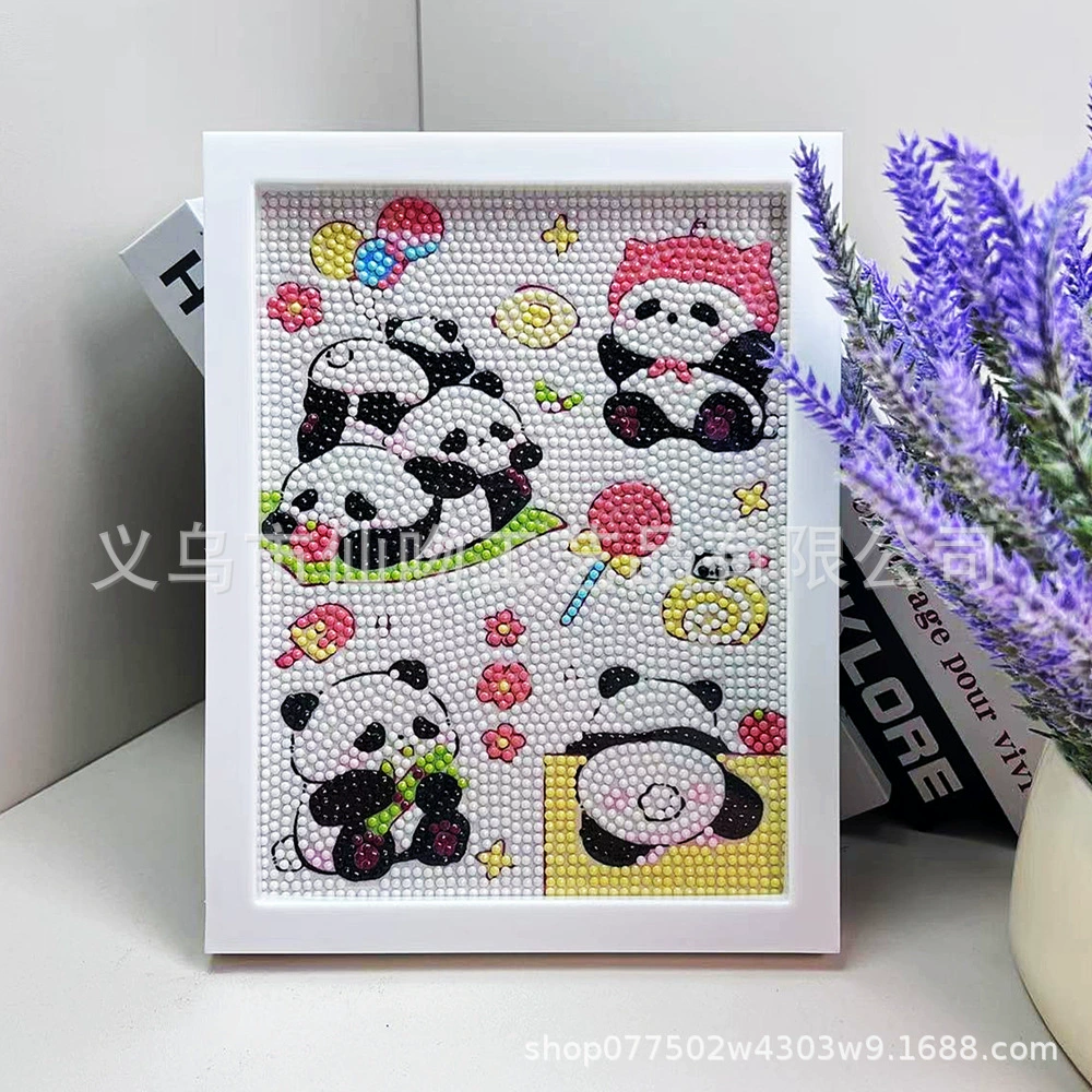 Набор для алмазной живописи Sanrio Kuromi, 17×22 см пластиковая рамка, набор для творчества DIY для детей