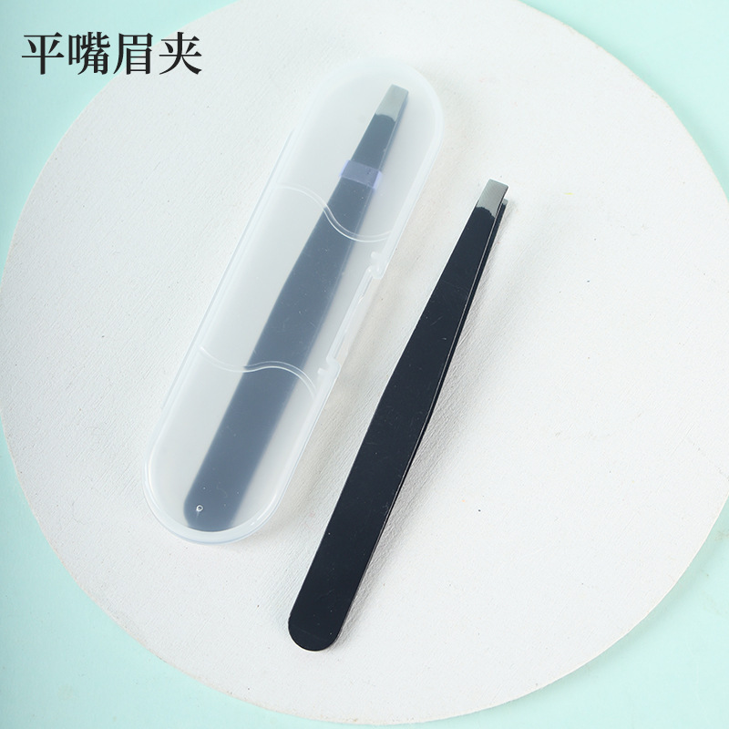 Pinzas para Depilación de Cejas de Acero Inoxidable para Depilación Facial