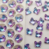 Supply of cross -border many alien tip nails, nail diamonds butterfly tip nail nails, alien crystal diamond DIY jewelry accessories