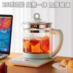 养生壶多功能家用小型办公室全玻璃新款煮茶器烧水壶花茶壶