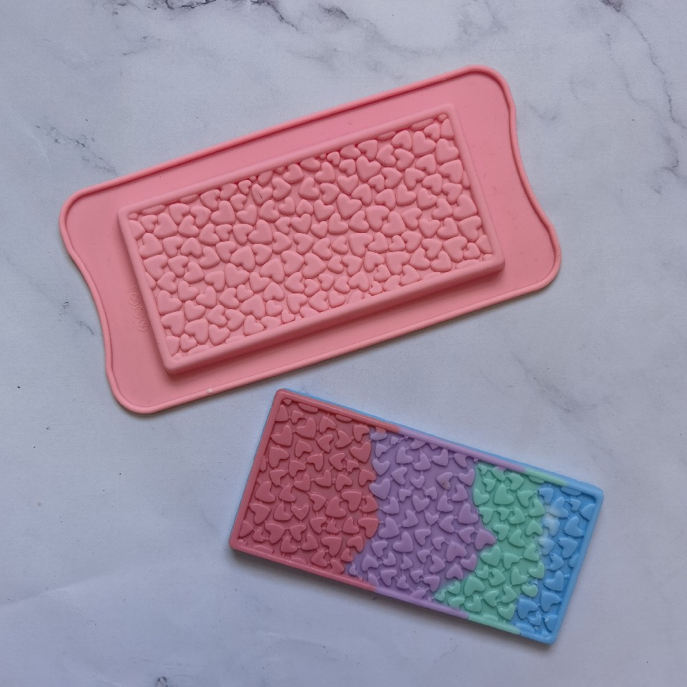 456 pastel de amor chocolate molde de gel de silicona molde de pan herramientas de horneado