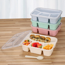跨境可加热便当盒午餐盒分格餐盒上班族便携式饭盒户外旅行便餐盒