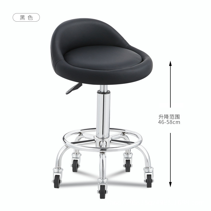 Fábrica directa silla de bar silla de bar elevación silla giratoria silla de respaldo silla casera alta silla de cajero image 30