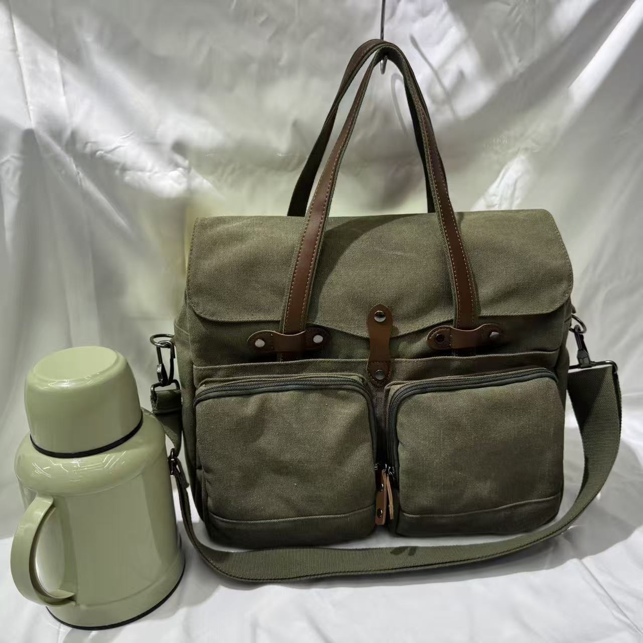 Military green·portable style