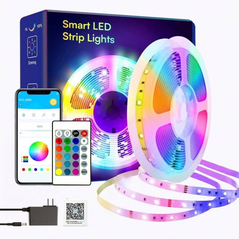 跨境LED Strip Lights LED Lights For Bedroom DIY Multiple|ru