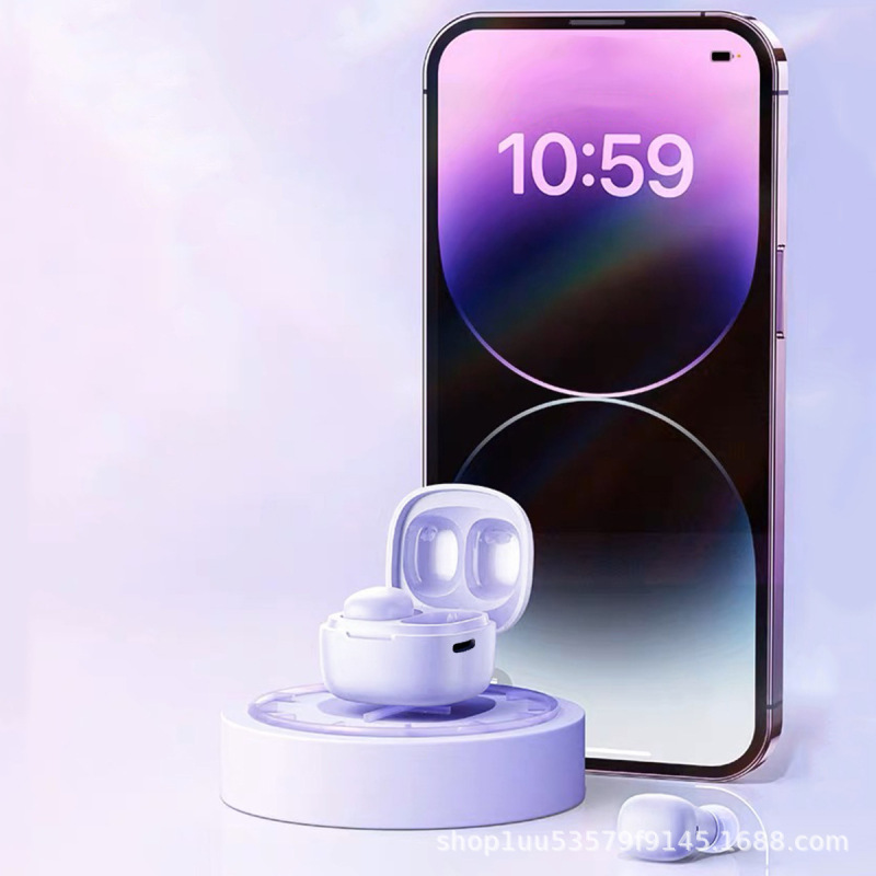 カスタマイズ可能な人気のソースファクトリーミニ超長バッテリー寿命TWSワイヤレスBluetoothヘッドセット、長時間装着しても痛みなし|undefined