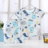White dinosaur, with short sleeve