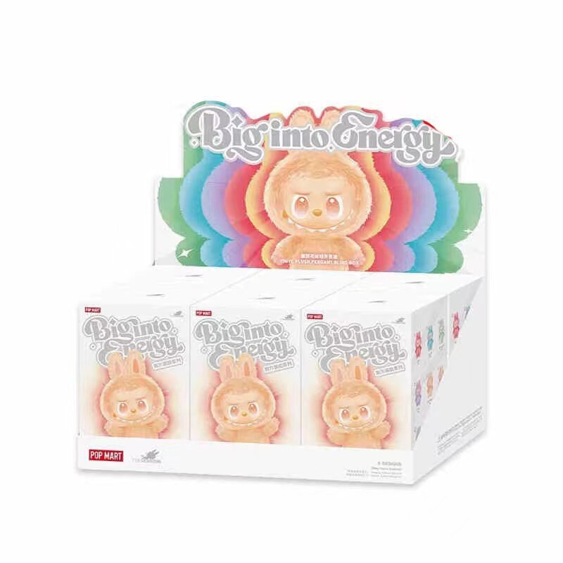泡泡拉布布玛特前方高能系列马卡龙搪胶代挂件盲盒量大优惠一件代|undefined