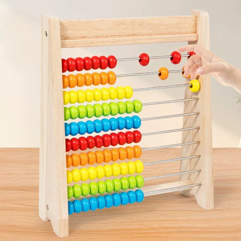 Wooden children's teaching aids for elementary school students for teaching maths for kindergarten, addition and subtraction, training