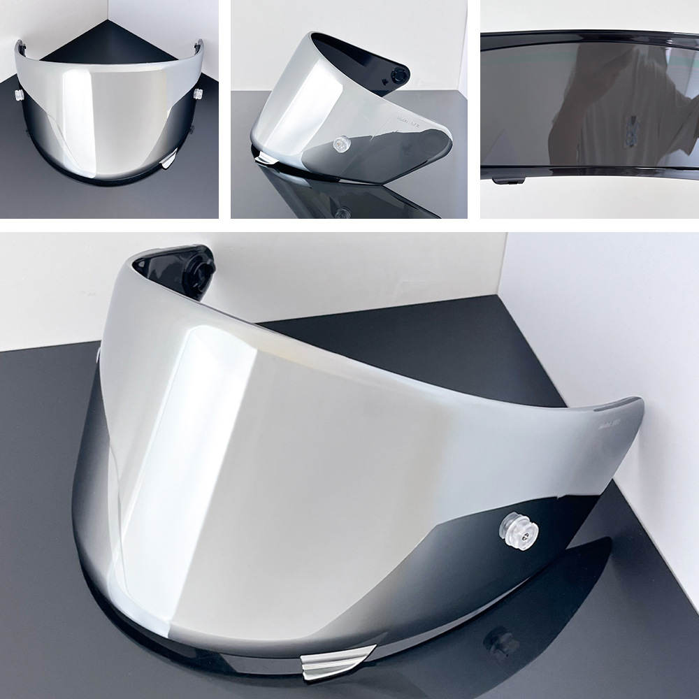Motorcycle Helmet Lenses for Day and Night, Suitable for Nfr, Nf, Nx, Nz, Nxr Electroplated Mirror Accessories