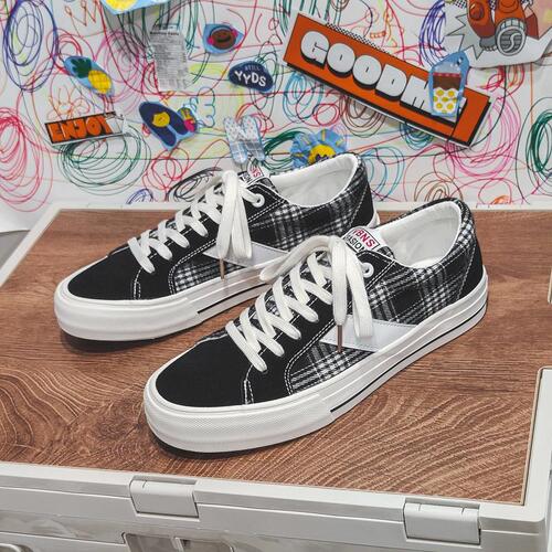 Autumn retro couple board shoes new breathable canvas shoes men's trendy casual shoes men's skate shoes for men
