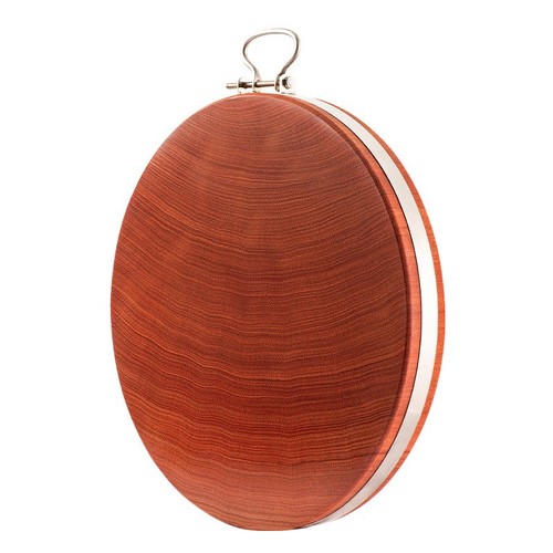 VHM7 wholesale solid wood ebony wood cutting round vegetable pier kitchen household thickened whole wood chopping board authentic iron wood