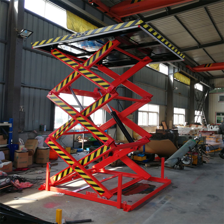 固定剪叉式升降机 电动液压升降平台 大吨位车间货物举升机 装卸