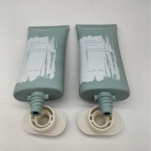 Factory value pin 60g cosmetic PE hose aluminum plastic tube facial cleanser massage cream facial cleanser package material