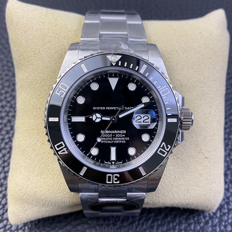 Manufacturer Wholesale C Factory Green Water Ghost Watch Fully Automatic Mechanical Watch Vs Waterproof Foreign Trade Order N Factory Black Water Ghost Men's Watch