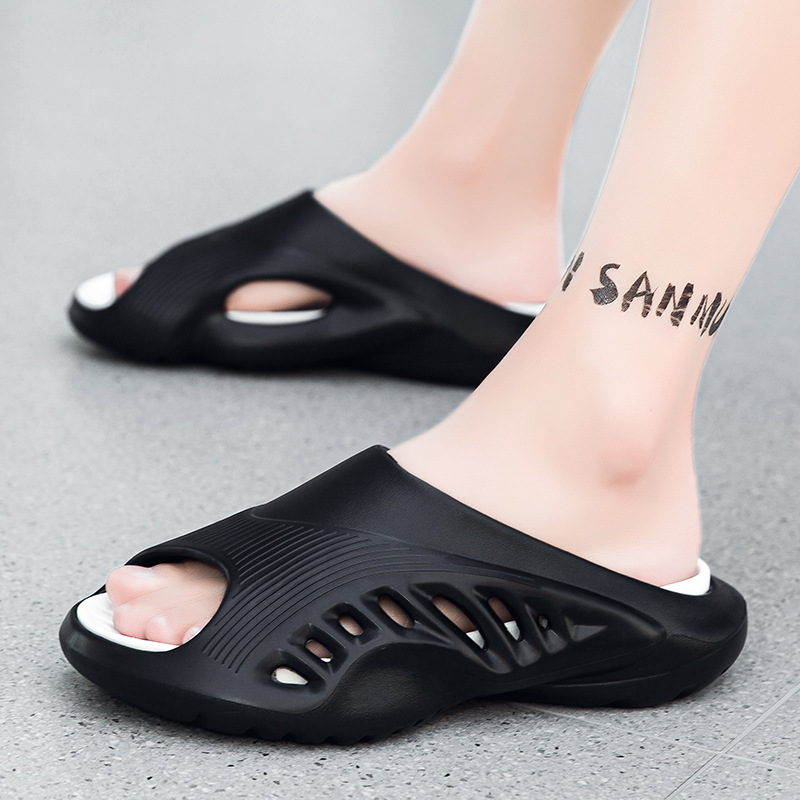Slippers met het gevoel alsof je op wolken loopt, topkwaliteit voor heren, nieuwe trendy outdoor sport sandalen met dikke antislipzool voor casual strandgebruik._voghion.com