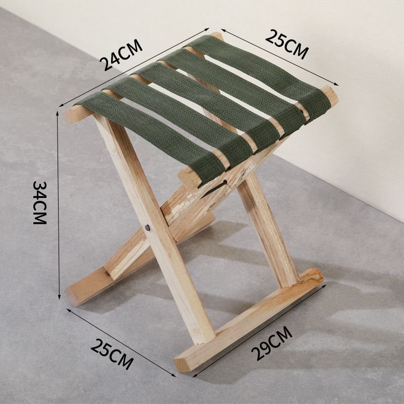 Large Solid Wood Mazar-Military Green