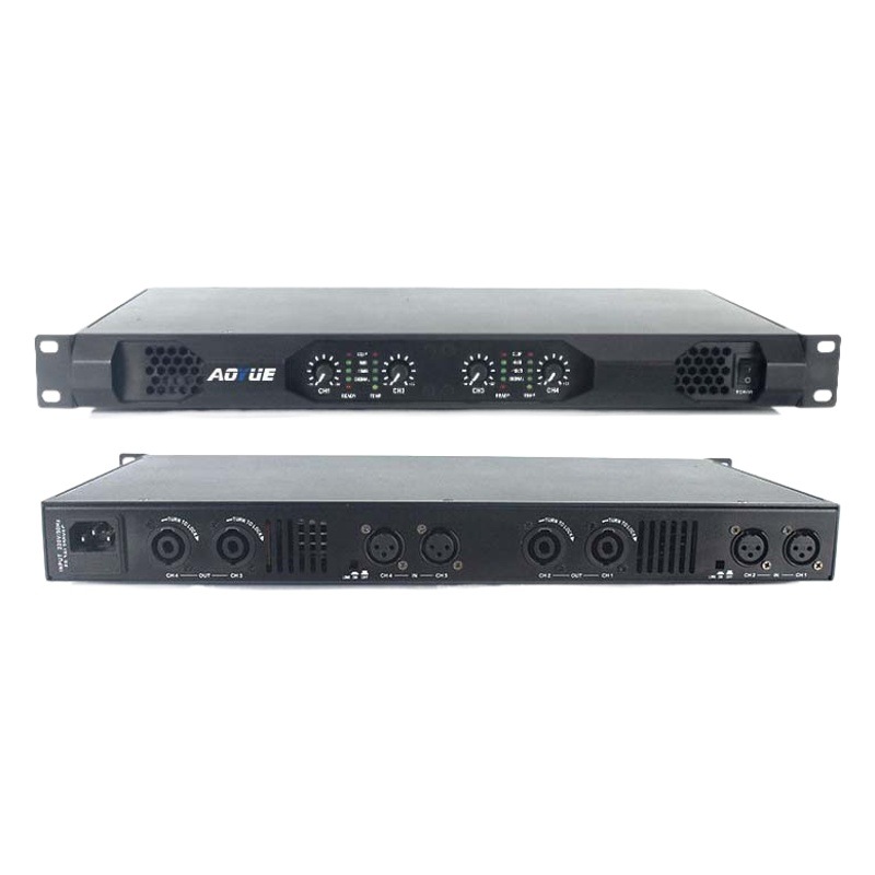 Aoyue clase D amplificador K4-450 de cuatro canales amplificador de audio para el hogar DJ amplificador KTV amplificador de Conferencia