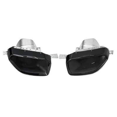 Suitable for BMW's new 3 Exhaust pipe - black