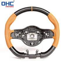 适用于18-21款奔驰奔驰AMG GT C190 R190真碳纤维汽车方向盘改装