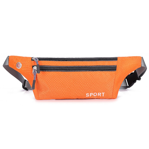 Outdoor Sports Waist Bag for Men and Women, Three-Layer Lightweight Mini Waist Bag, Casual Chest Bag, Crossbody Bag, Wholesale Belt, Phone