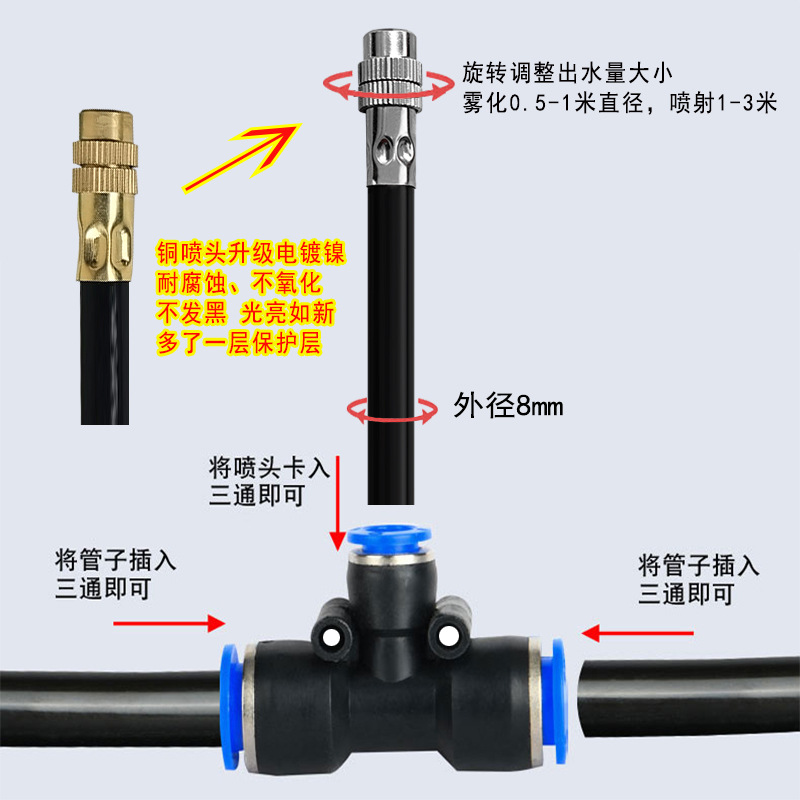 万向喷头安装方法2