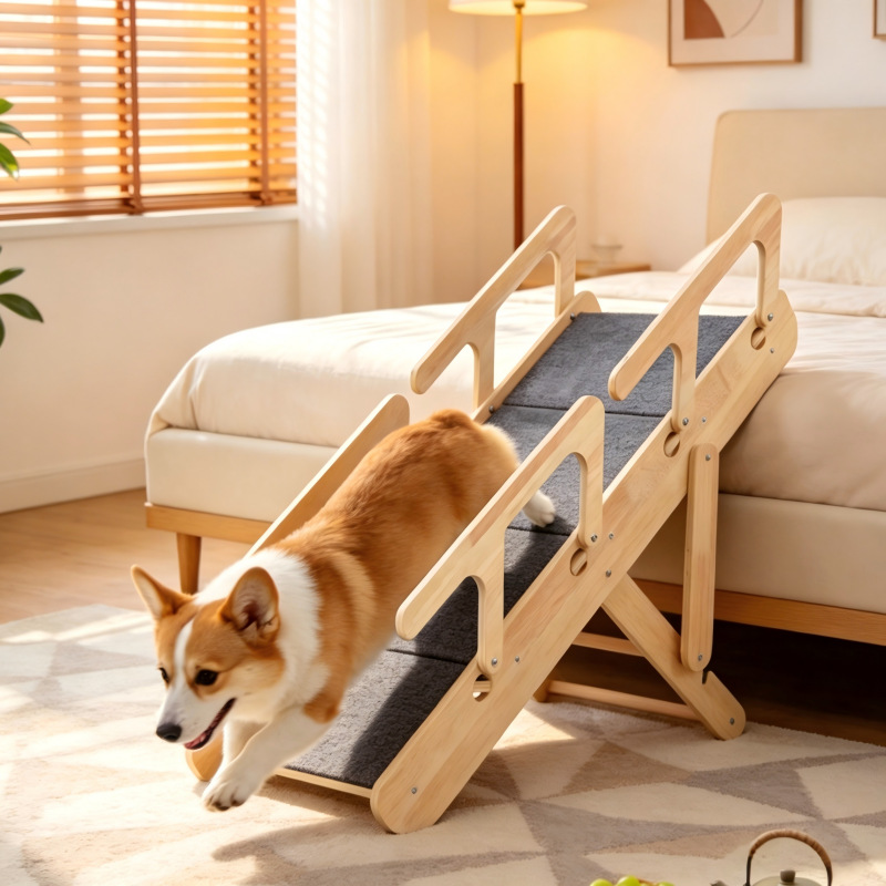 Cat Climbing Frame, Cat Scratching Board, Climbing Ladder, All-In-One Adjustable Non-Slip Large Size Cross-Border Popular Pet Cat Stair Supplies