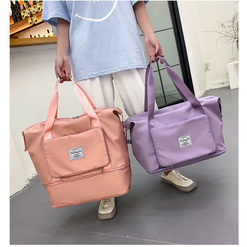 Складная дорожная сумка, портативное хранилище для поездок на работу, плавание, йога, фитнес, сумка для деловых поездок на короткие расстояния большой вместимости, сумка для беременных