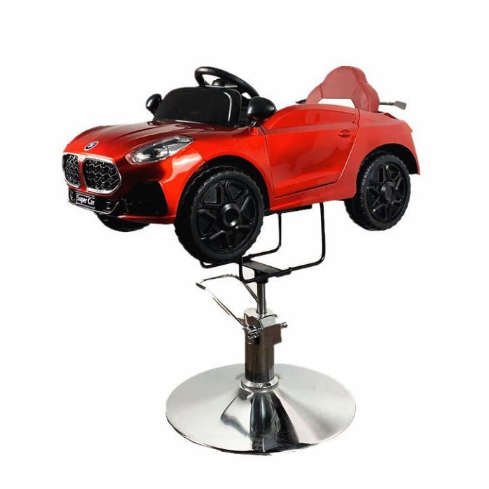 Silla de peluquero para niños peluquería especial asiento de coche de dibujos animados ajustable MP3 música Silla de peluquería juguete de dibujos animados