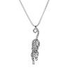 Birthday charm, necklace suitable for men and women, mascot, pendant, new collection, tiger, wholesale, Amazon