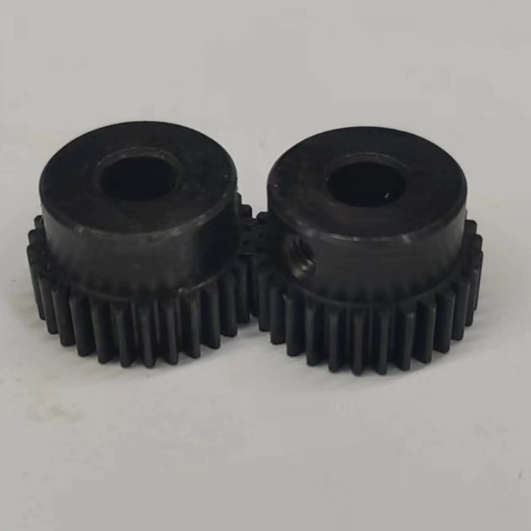 Пятно производителя 0,5 формы, 30 зубьев, босс, прямая шестерня, чернение двигателя, аксессуары для двигателя, точечный прокатный станок