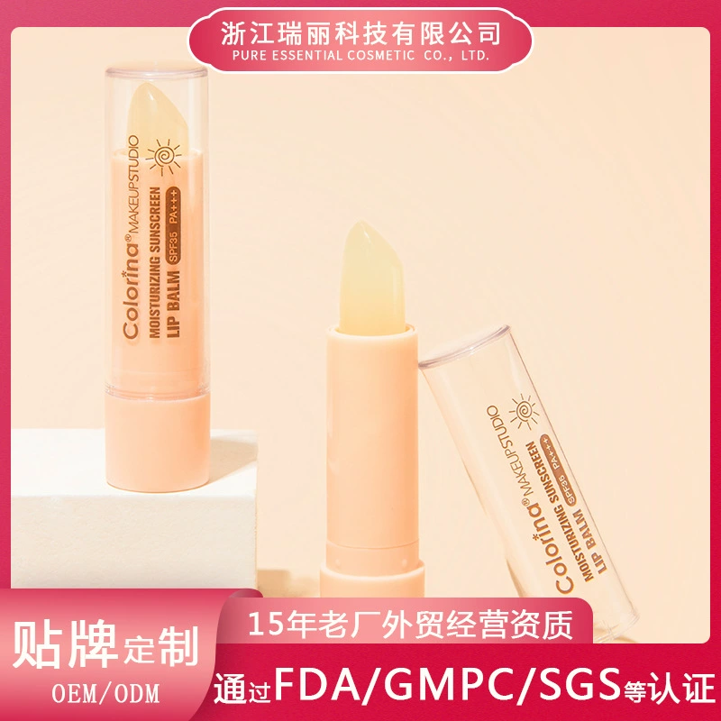 Индивидуальный трансграничный увлажняющий бальзам для губ PA без макияжа, легкая и светлая помада, стойкий увлажняющий бренд макияжа оптом