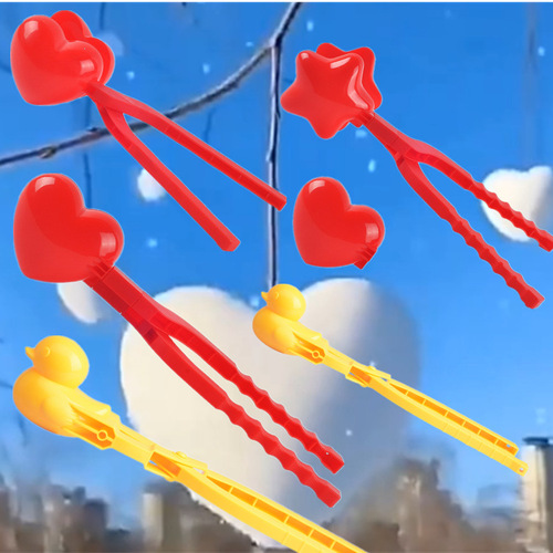 Matching Children's Winter Snowball Fighting Duck Snowball Scooping Toy Parent-Child Interactive Outdoor Snow Scooping Equipment