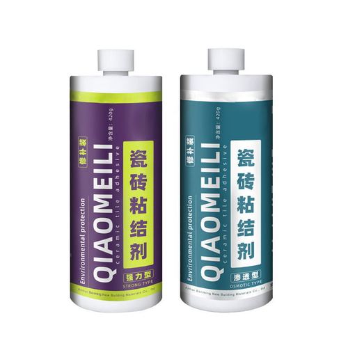 Tile adhesive strong bonding agent instead of cement for repairing wall and floor tiles falling hollowing loose home tile back adhesive