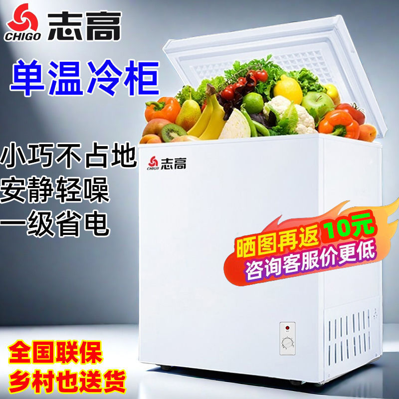 冰柜商用冷冻柜家用小冷藏两用单门大容量省电迷你小冰箱冷柜|undefined