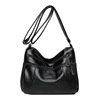 Universal capacious fashionable one-shoulder bag for mother, for middle age