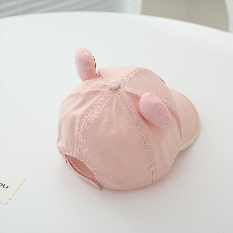 Sombreros para niños niñas sombreros de béisbol para niños primavera y otoño delgados sombreros solares de dibujos animados súper lindos sombreros de lengua de pato bebé