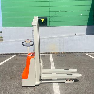 Electric Pallet Stacker 2-Ton Walk-Type Stacker Forklift Handling Truck Retriever Custom Stacker for Warehouse