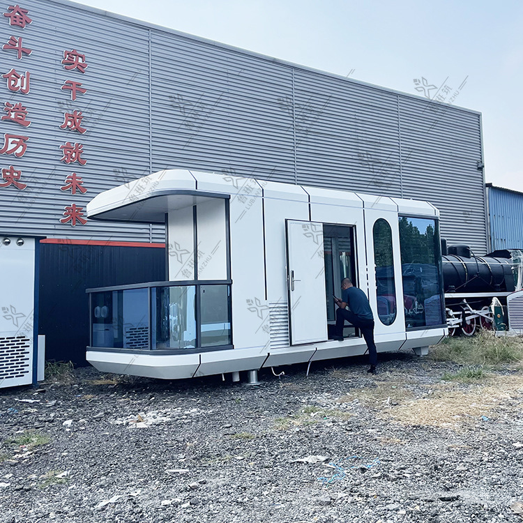 Vivir en el paisaje en línea celebridad foto Punch-In paisaje Hotel espacio cápsula Apple cabina B & B más estrella techo vacío