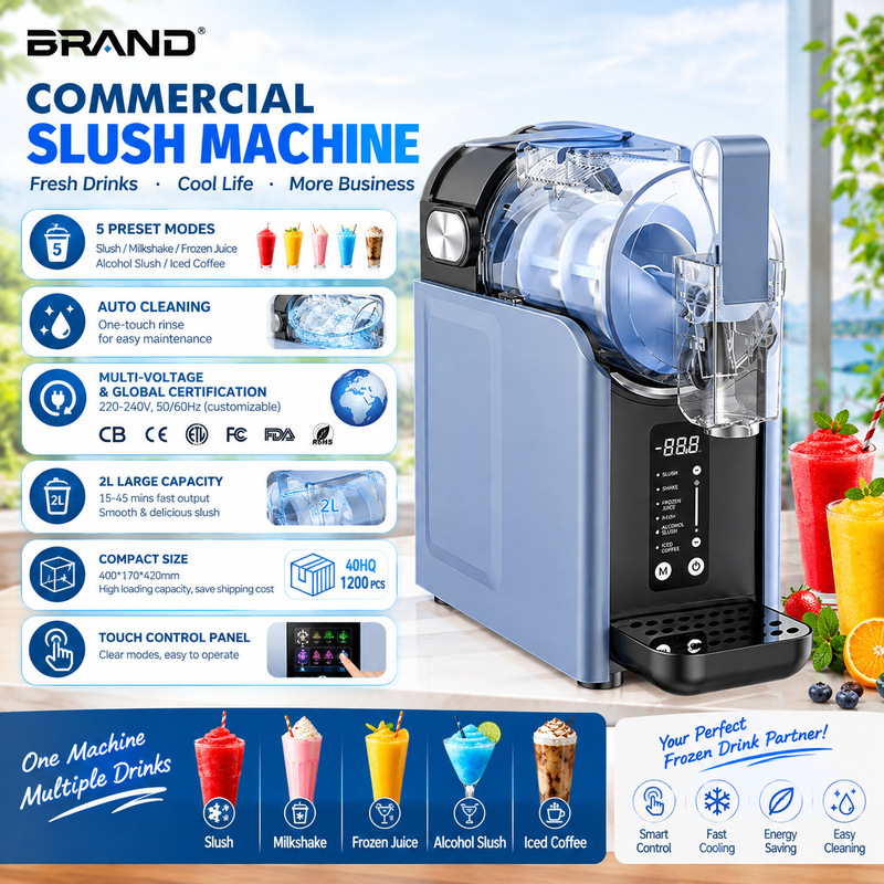 Cross-Border Snow Melting Machine, Snow Slush Machine, Small Ice Maker, Household Fully Automatic Visual Ice Slush Machine, Ice Cream Machine for Dropshipping Cross-Border Snow Melting Machine, Snow Slush Machine, Small Ice Maker, Household Fully Automatic Visual Ice Slush Machine, Ice Cream Machine for Dropshipping