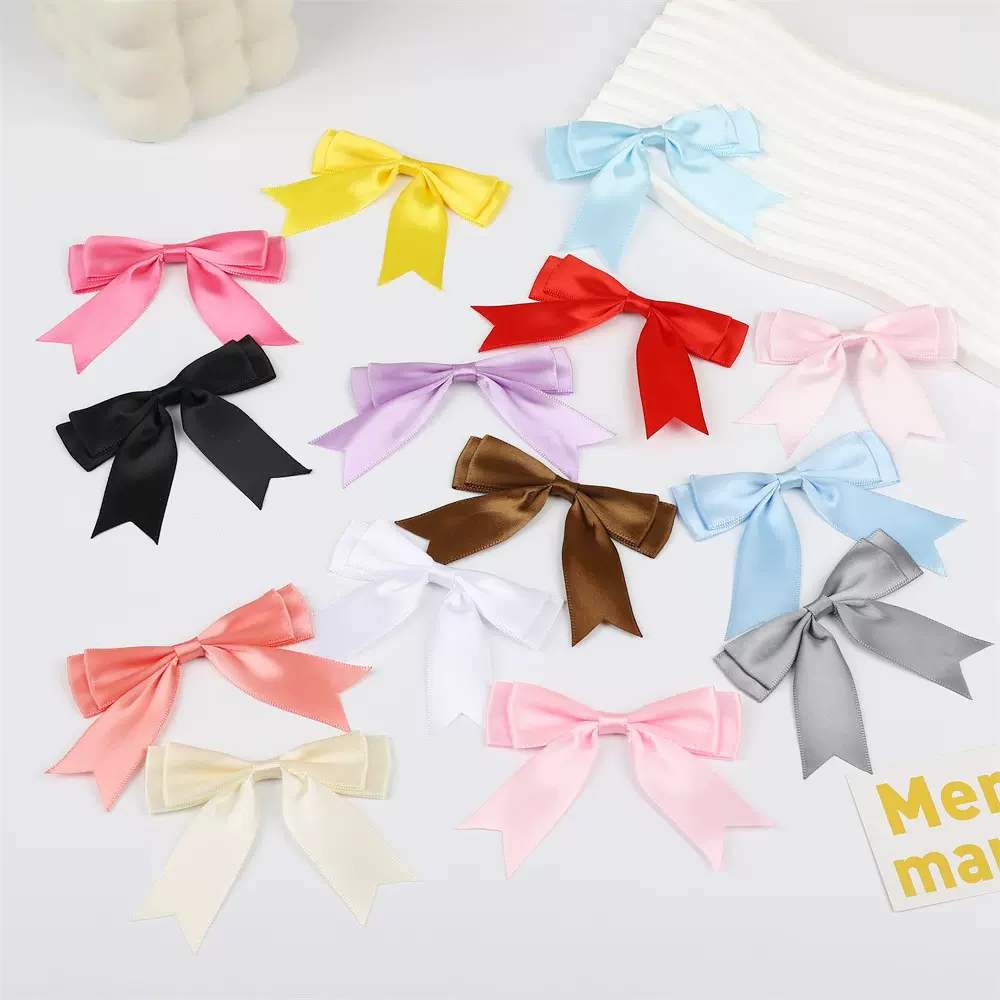 2.5CM涤纶带双层燕尾包腰蝴蝶结红包邀请函礼品盒包装DIY装饰织带