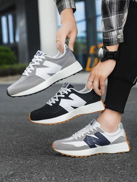New Trendy Versatile Slim-Fit Unisex Shoes Popular Running Shoes Dad Shoes Ultra-Light Running Shoes Live Model