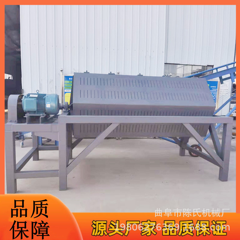 火烧铁干磨机 铁件翻新六角研磨去锈机 表面锈质处理滚筒抛光机