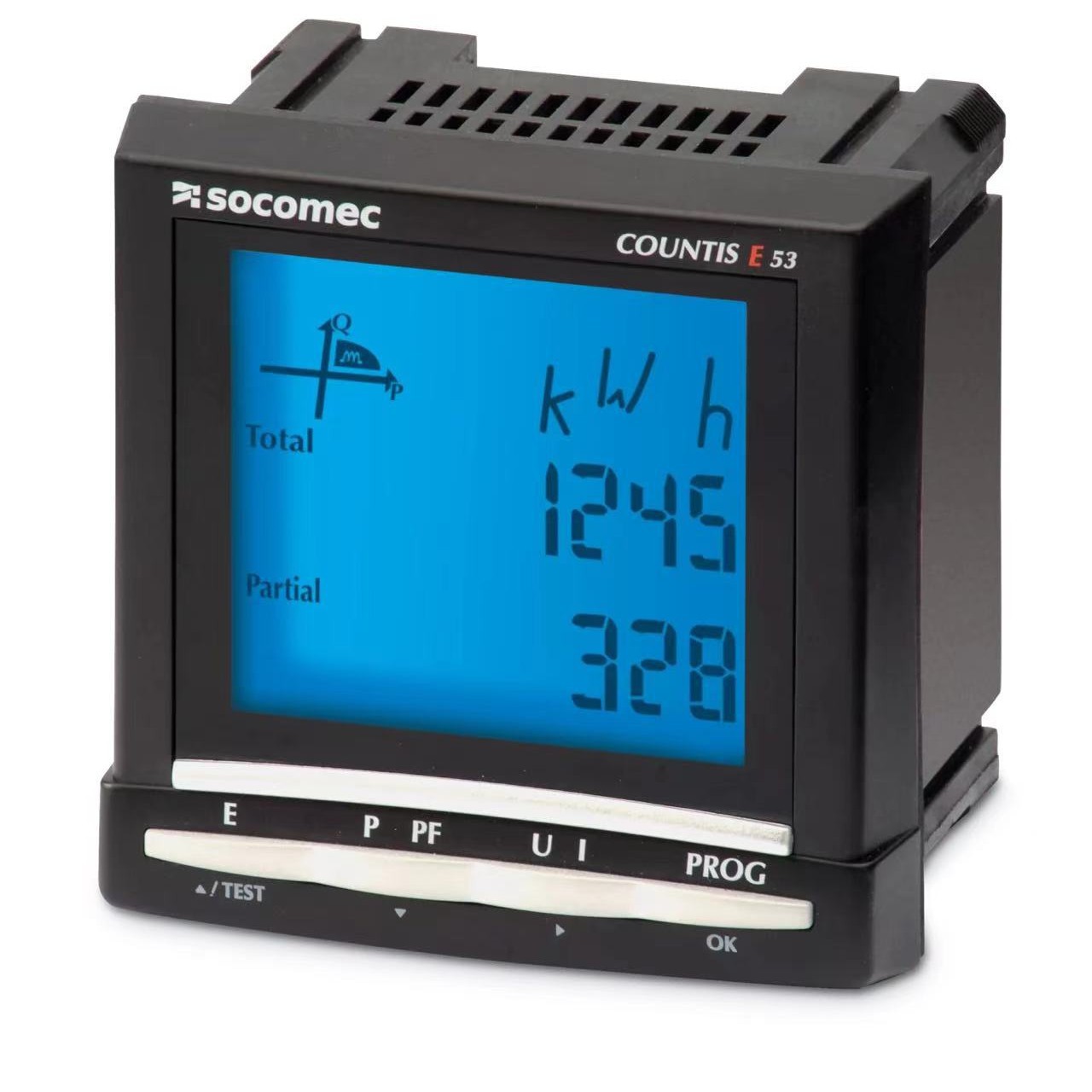 康蒂斯 E53 溯高美有功电能表 - 三相 - 连接至高达 6000 A