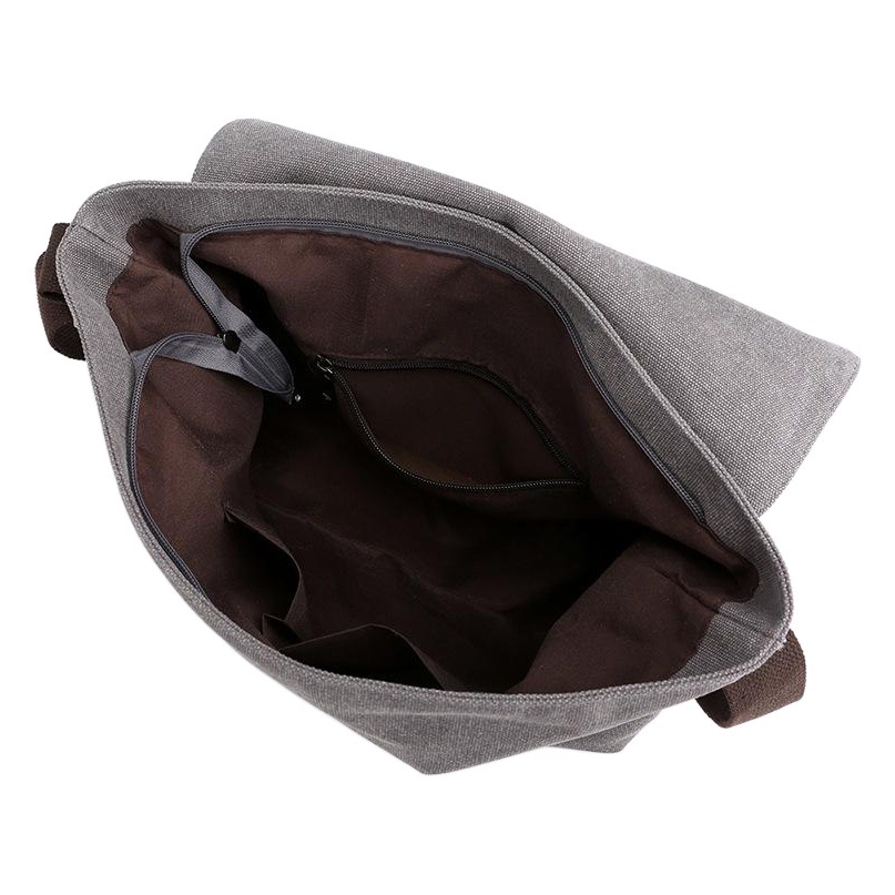 Bolsa de mensajero de los hombres bolsa de mensajero de la vendimia bolsa de lona de los hombres bolsa de hombro maletín casual mochila moda