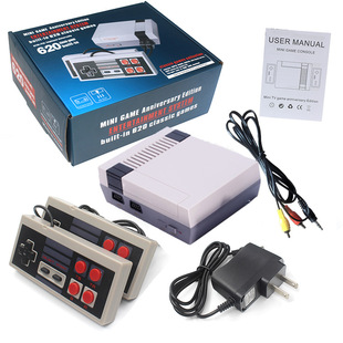 Nes620-In-One Game Console Home Game Console Fc Classic Retro Nostalgic 8-Bit Tv Game Double Play Cross-Border