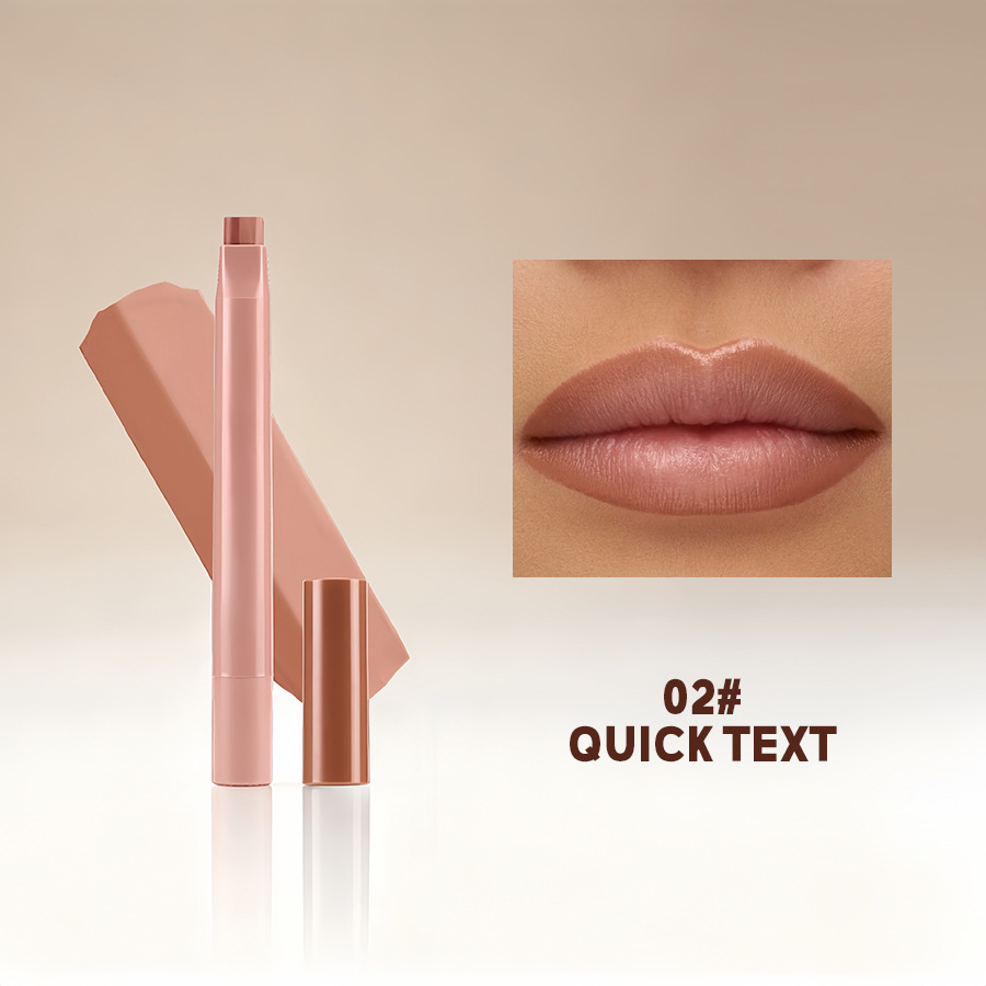 El estilo transfronterizo sin logo matte lipstick lipstick multifuncional eye-liner reposición de color y brillo humectante lipstick pen image 7