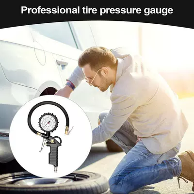Pressure Gauge, Car and Motorcycle – Air pressure gauge/tire pressure gauge