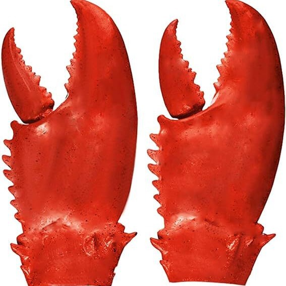 Cross-border Explosions Halloween Lobster Gloves Weapon Props Funny Holiday Crab Claw Funny Dress Up Gift